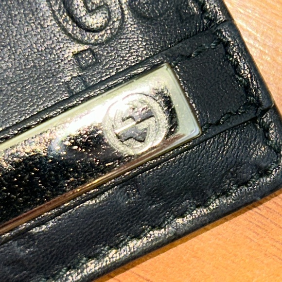 Authentic Gucci 251856 Guccissima GG BiFold Pass Case Card Case with Box - Picture 4 of 15